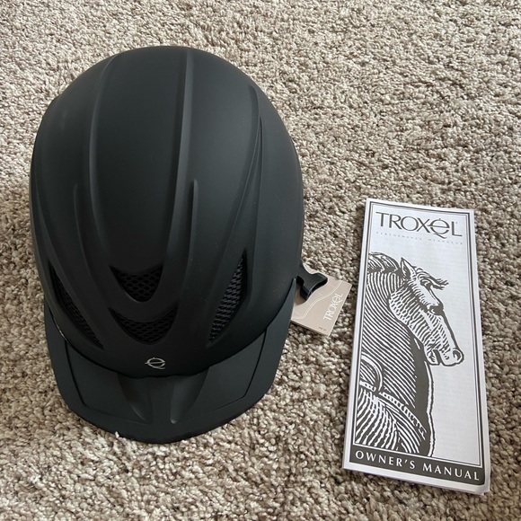Troxel Helmet Size Small black New In Box - Picture 4 of 13